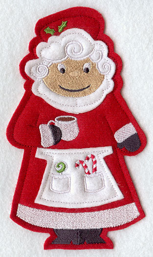 Mrs. Claus - Front (Crafty Cut Applique)
