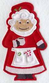 Mrs. Claus - Front (Crafty Cut Applique)