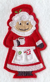 Mrs. Claus - Front (Crafty Cut Applique)