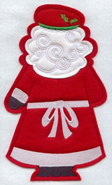 Mrs. Claus - Back (Crafty Cut Applique)