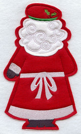 Mrs. Claus - Back (Crafty Cut Applique)