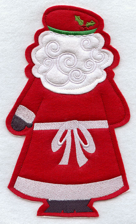 Mrs. Claus - Back (Crafty Cut Applique)