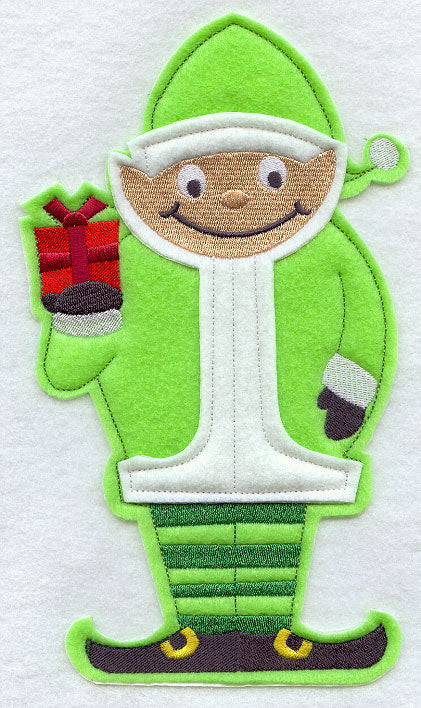 Christmas Elf - Front (Crafty Cut Applique)