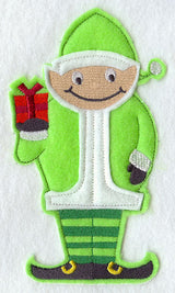 Christmas Elf - Front (Crafty Cut Applique)