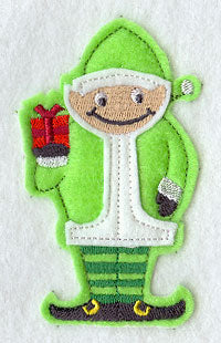Christmas Elf - Front (Crafty Cut Applique)