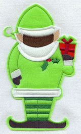 Christmas Elf - Back (Crafty Cut Applique)