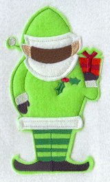 Christmas Elf - Back (Crafty Cut Applique)