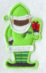 Christmas Elf - Back (Crafty Cut Applique)