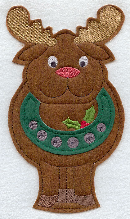 Reindeer - Front (Crafty Cut Applique)