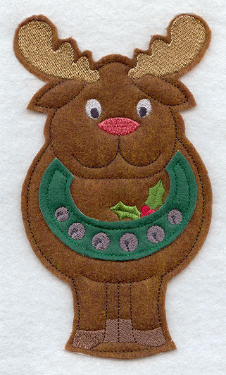Reindeer - Front (Crafty Cut Applique)
