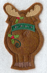 Reindeer - Back (Crafty Cut Applique)