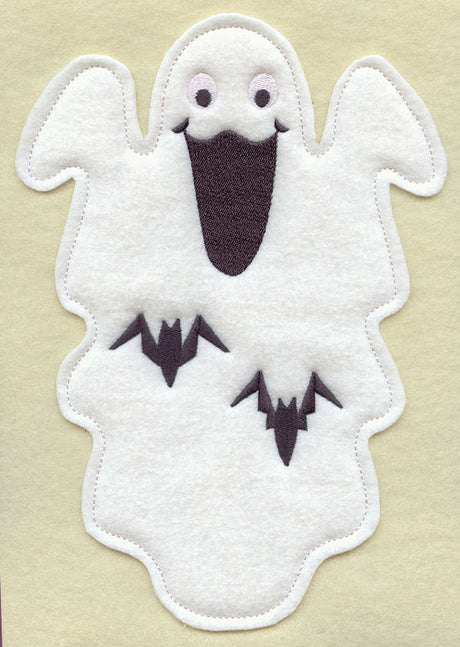 Ghost - Front (Crafty Cut Applique)
