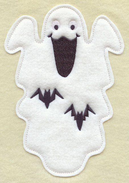 Ghost - Front (Crafty Cut Applique)