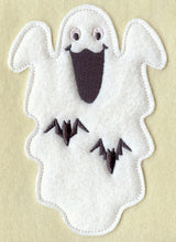 Ghost - Front (Crafty Cut Applique)