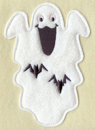 Ghost - Front (Crafty Cut Applique)