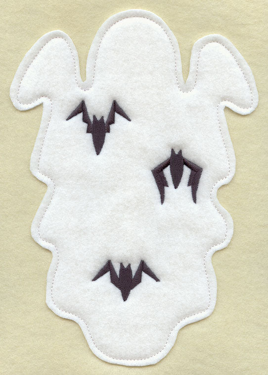 Ghost - Back (Crafty Cut Applique)