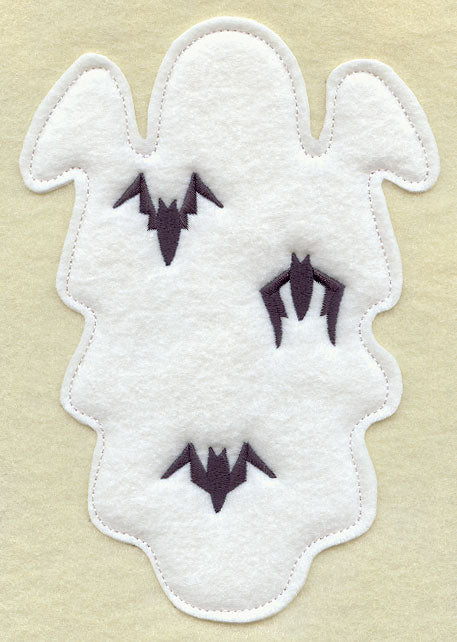Ghost - Back (Crafty Cut Applique)