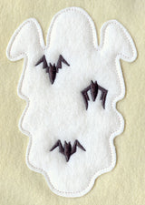 Ghost - Back (Crafty Cut Applique)
