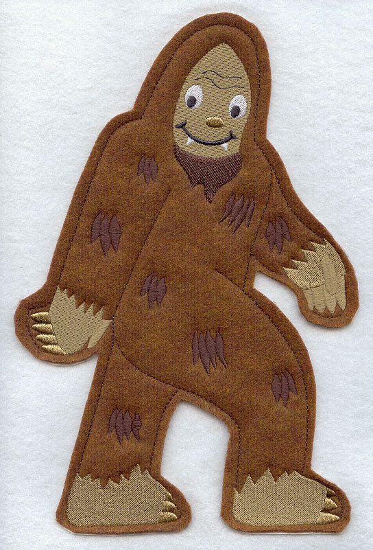 Yeti - Front (Crafty Cut Applique)