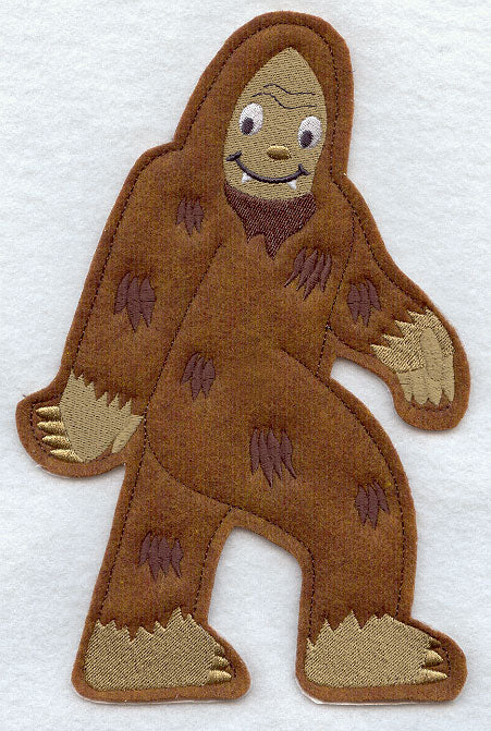 Yeti - Front (Crafty Cut Applique)