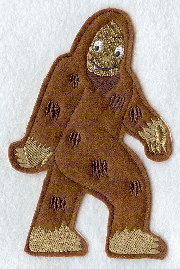 Yeti - Front (Crafty Cut Applique)