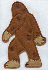 Yeti - Back (Crafty Cut Applique)