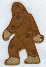 Yeti - Back (Crafty Cut Applique)