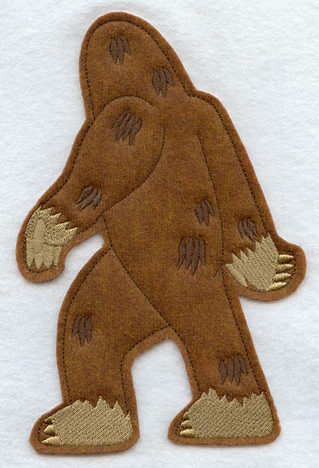 Yeti - Back (Crafty Cut Applique)