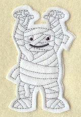 Mummy - Front (Crafty Cut Applique)