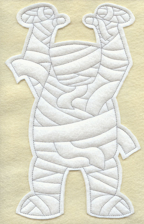 Mummy - Back (Crafty Cut Applique)