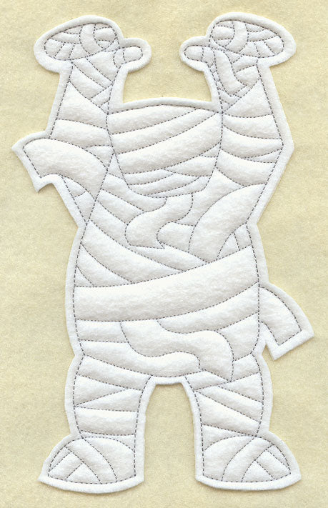 Mummy - Back (Crafty Cut Applique)