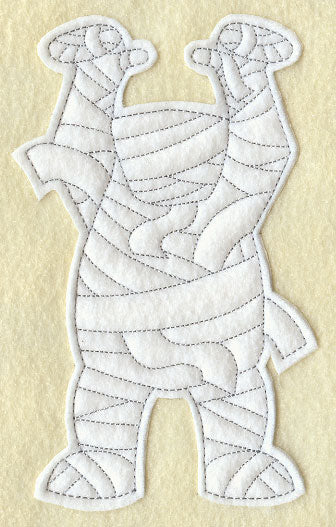 Mummy - Back (Crafty Cut Applique)