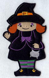 Witch - Front (Crafty Cut Applique)