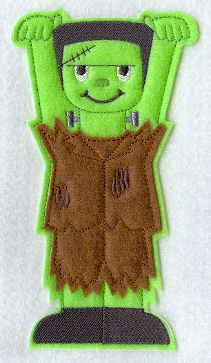 Frankenstein's Monster - Front (Crafty Cut Applique)