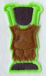 Frankenstein's Monster - Back (Crafty Cut Applique)