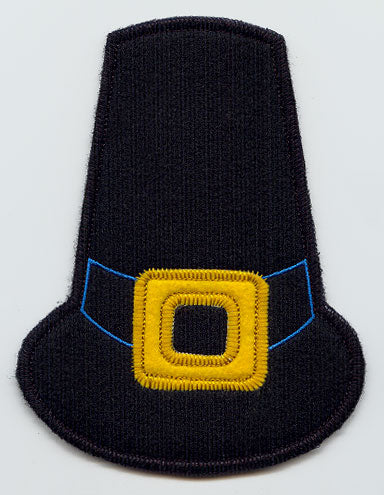 Pilgrim Hat Silverware Holder (In-the-Hoop)