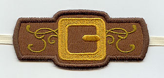 Pilgrim Buckle Napkin Ring (In-the-Hoop)