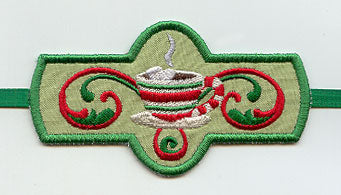 Sweet Hot Cocoa Napkin Ring (In-the-Hoop)