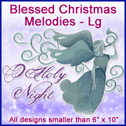 A Blessed Christmas Melodies Design Pack