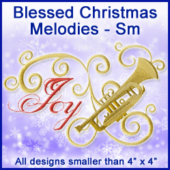 A Blessed Christmas Melodies Design Pack