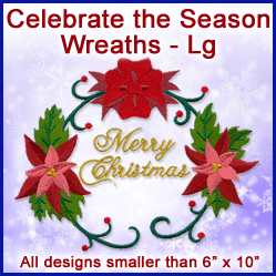 A Celebrate the Season Wreaths Design Pack