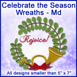 A Celebrate the Season Wreaths Design Pack