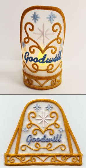 Goodwill Tea Light Wrap (In-the-Hoop)