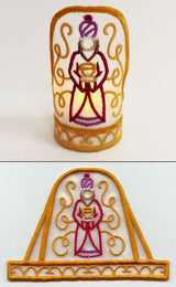 Wise Man 3 Tea Light Wrap (In-the-Hoop)