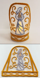 Mary Tea Light Wrap (In-the-Hoop)