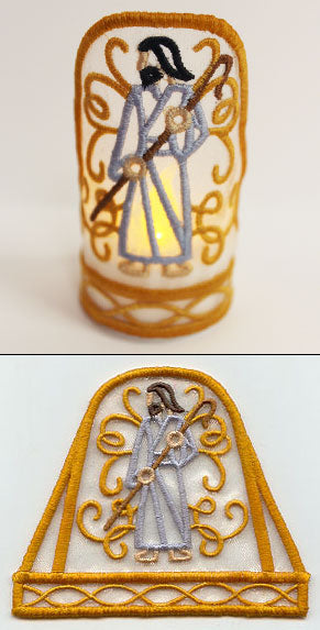 Joseph Tea Light Wrap (In-the-Hoop)