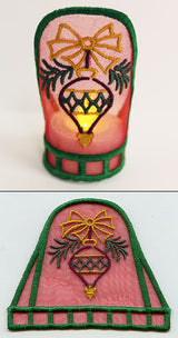 Trimming the Tree Tea Light Wrap (In-the-Hoop)