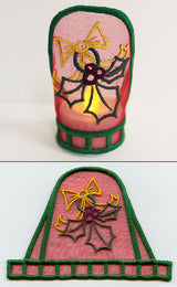 Holly-Jolly Holly Tea Light Wrap (In-the-Hoop)