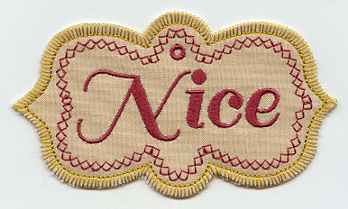 Nice Gift Tag (In-the-Hoop)