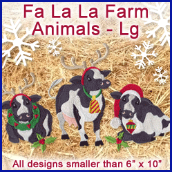 A Fa La La Farm Animals Design Pack
